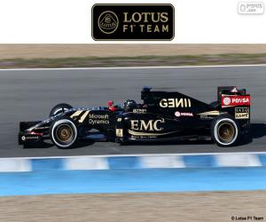 пазл Lotus F1 Team 2015